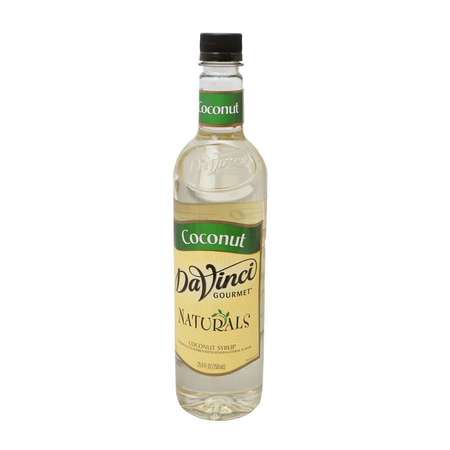 Davinci Gourmet Davinci Gourmet Natural Coconut Syrup 750mL, PK4 4073738410919